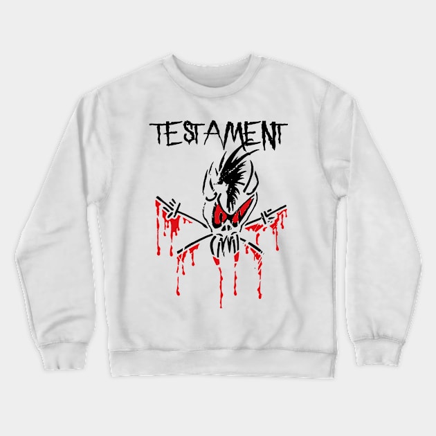 testament headbang Crewneck Sweatshirt by potato cast